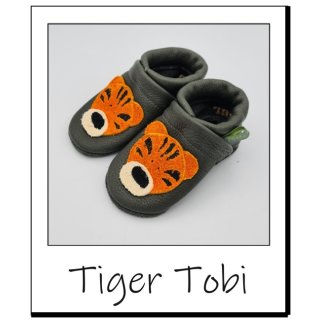Lederpuschen Tiger Tobi
